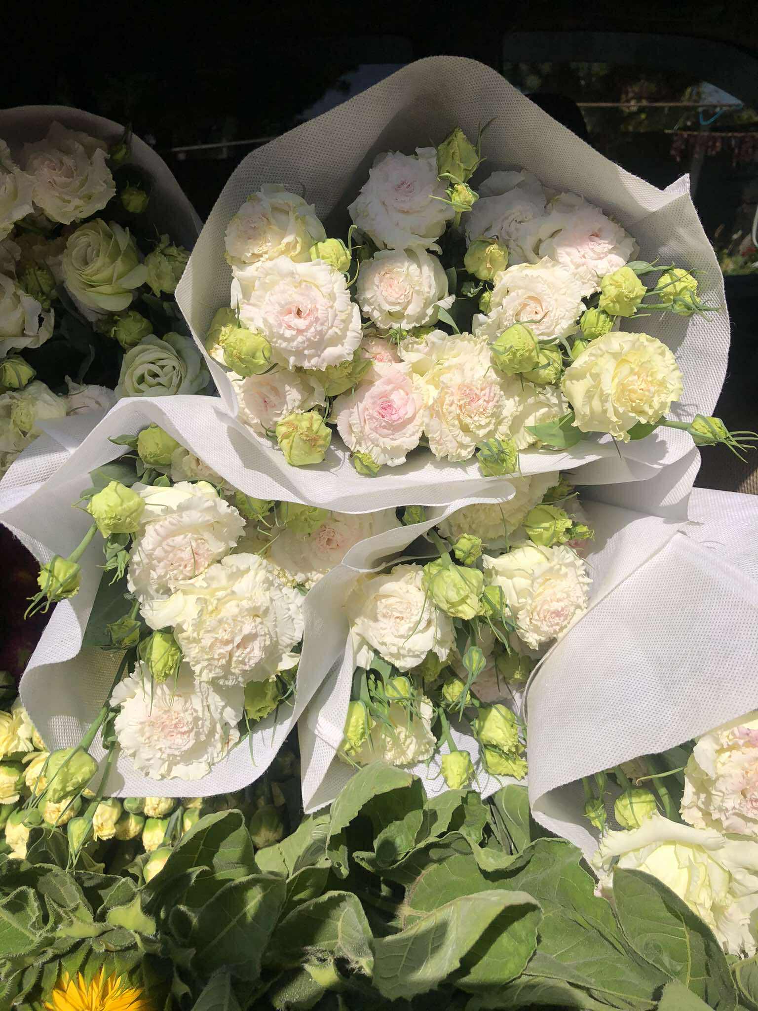 Lisianthus white (ပဲပန်းအဖြူ) - Image 2